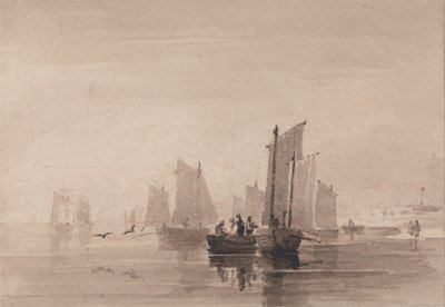 Fishing off Hastings by David Cox